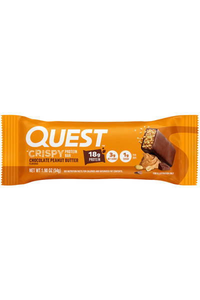Quest Protein Hero Bar – Crispy Chocolate Peanut Butter Flavor 60g