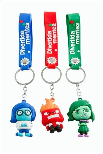 OSENSE سلسلة مفاتيح من السيليكون بتصميم شخصية çzgflm