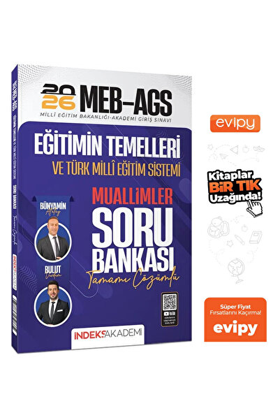 İndeks Akademi Bünyamin Atalay|2026 MEB-AGS Eğitimin Temelleri ve Türk Milli ...