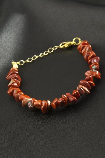 Marsilyan Jasper Cracked Natural Stone Bracelet