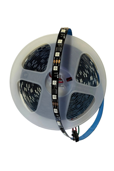 POWERR LED AYDINLATMA 12 Volt Siyah Renk ARGB Pixel Magic Kayar 5050 SMD m/60...