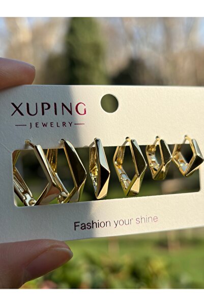 XUPING JEWELRY 6 lı Küpe