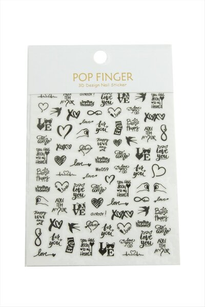 OEM Sonsuzluk Kalp Tattoo Dövme Sticker