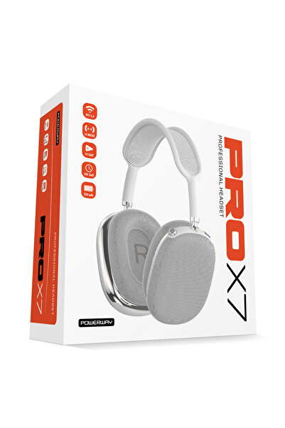 POWERWAY Prox7 Kulak Üstü Bluetooth Kulaklık BTV 5.3 250 mAh 10 Saat Çalışma ...