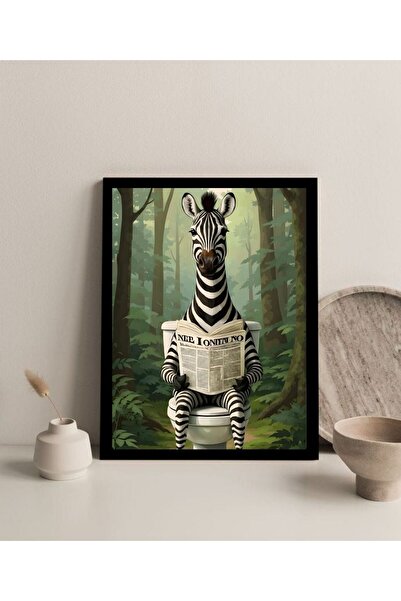 Harikabirev Bathroom Table Glass Table Zebra-2 That Makes the Toilet for the Bathroom | Bnymdf