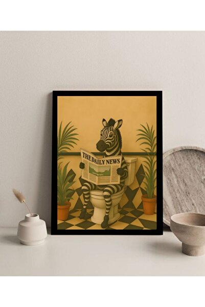 Harikabirev Bathroom Table Glass Table Zebra Makes the Toilet for the Bathroom | Bnymdf