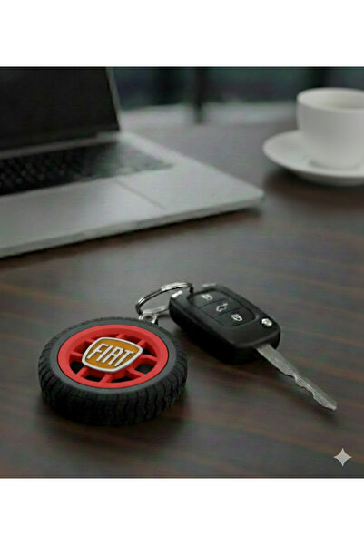 Ümraniye3d سلسلة مفاتيح سيارة بتصميم خاص متوافق مع فيات - سلسلة مفاتيح فاخرة ...