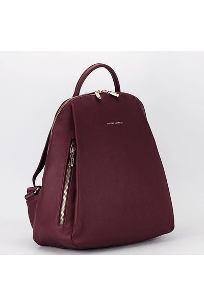 David Jones burgundy backpack B-CM7165-2 119