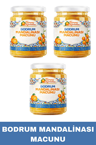 turunç diyarı Bodrum Mandalinası Macunu 3 Adet