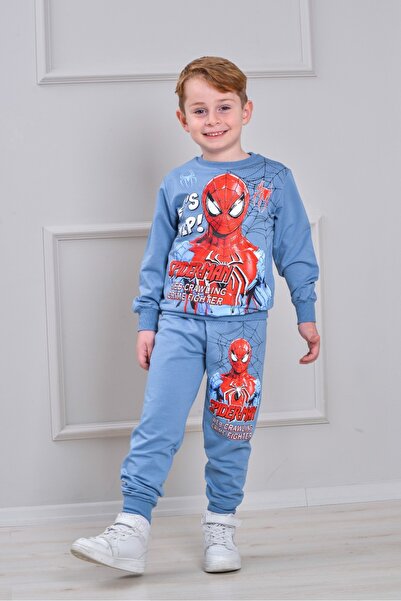 Yağmur Giyim PJK2İ Ö.Adam Set de trening pentru copii, cu model, 2 fire, 1% b...