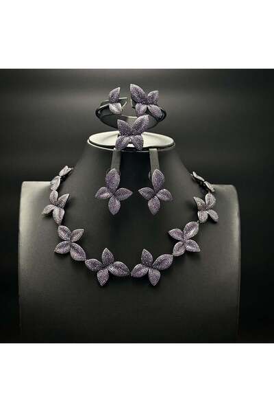 Generic طقم زيركون نسائي أنيق – تصميم راقٍ لإطلالة مميزة - DD S-8681/2