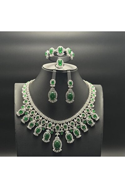 Generic طقم زيركون نسائي أنيق – تصميم راقٍ لإطلالة مميزة - S-8009