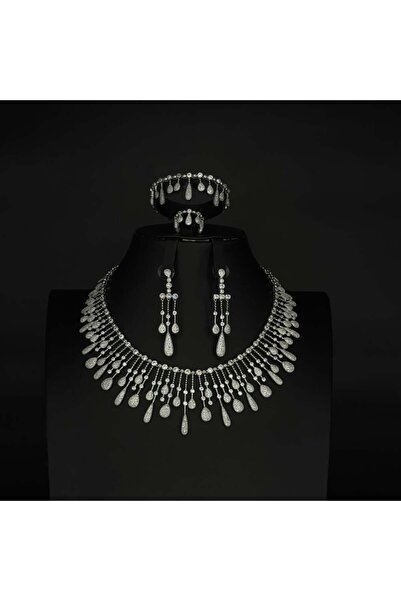 Generic طقم زيركون نسائي أنيق – تصميم راقٍ لإطلالة مميزة - GM-6259