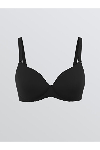 LC Waikiki Rmz Gi̇yi̇m Farkiyla Underwire Non-Padded Plain T-Shirt Bra