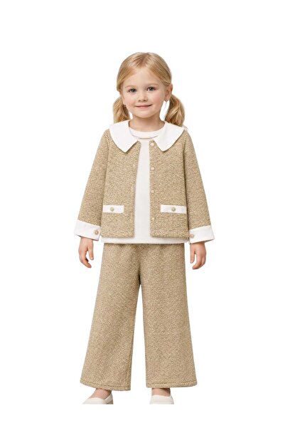 KATIA طقم بناتي مكون من قطعتين |   سترة وبنطلون أنيقان |   2-3-4-5 سنوات |   مجموعة يومية وخاصة من المناسبات