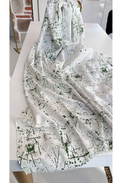 EB SCARF Leather Printed Koton Shawl