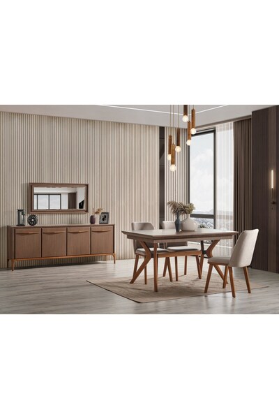 AYDINEV HAYAL MDF YEMEK ODASI TAKIMI