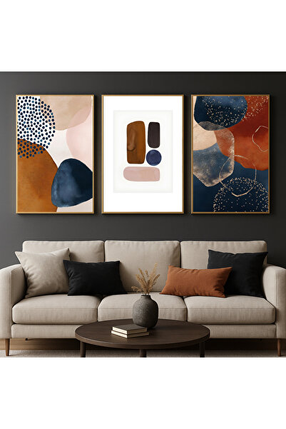 sayetablo Claritas 12 - Τριπλό μινιμαλιστικό γυάλινο τραπέζι με μεταλλικό πλα...