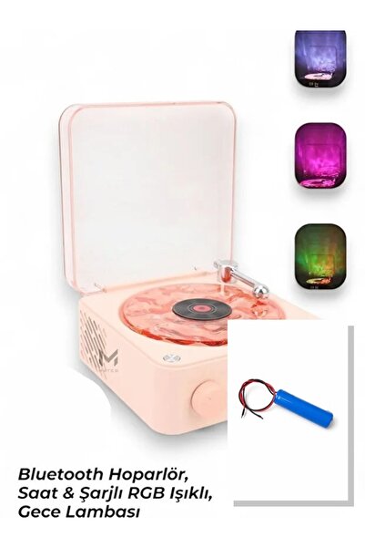 Orion Retro Pikap Tasarımlı Bluetooth Hoparlör bataryası pili