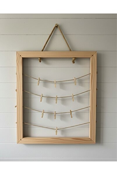 216AHSAP AHŞAP İPLİ RESİM ÇERÇEVE 70*50