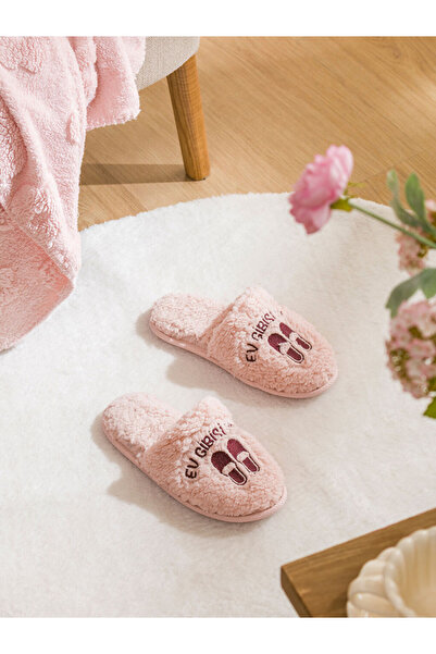 LC Waikiki Sparkling Choices from Shining Store: Slogan Embroidered Plush Wom...