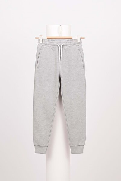Lolliboomkids Gray melange elastic waist sweatpants / jogger