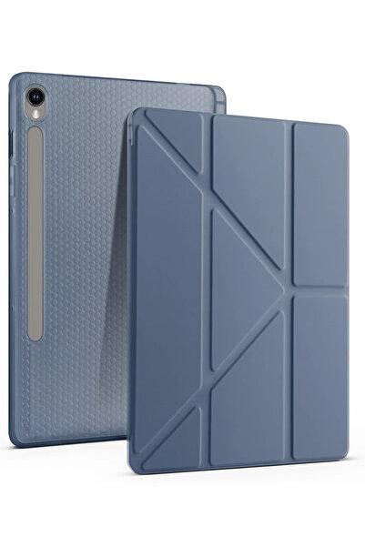 NewFace Lvsqvr Samsung Galaxy Tab S10 Fe Plus 13.1 Mars Tablet Case with Pen Holder (225950) - Lavend