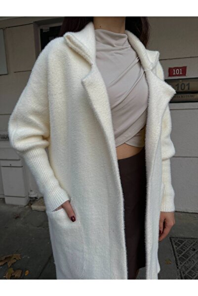 Abalı Yeni sezon kışlık ceket sakal yün iplik Alhawi Rafı model