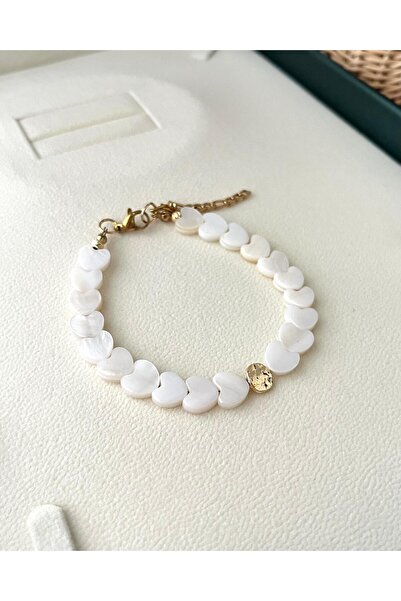 eyla collection Heart Natural Stone Bracelet