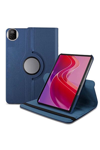 NewFace Lvsqvr Huawei Honor Pad X7 360 Tablet Leather Case (230258) - Navy Blue