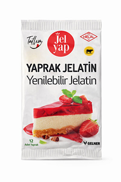 Jelyap YAPRAK JELATİN 12 Yaprak