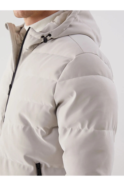 LC Waikiki Standard Mold Hooded Men's Puffer Coat