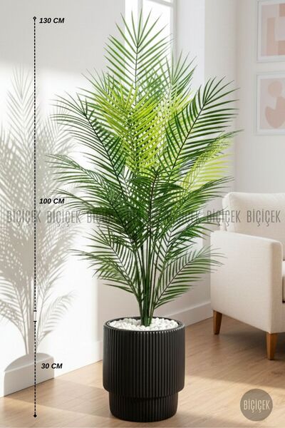 BİÇİÇEK AREKA AĞACI 24 YAPRAKLI 120-130 CM