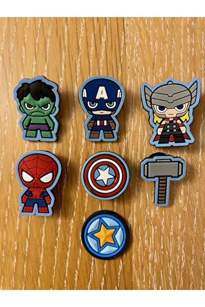 atölye karnaval Süper Kahramanlar Captain America Spider Hulk Thor 7ad