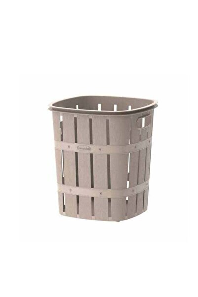 Cosmoplast Cedargrain Laundry Bin Warm Taupe 33L