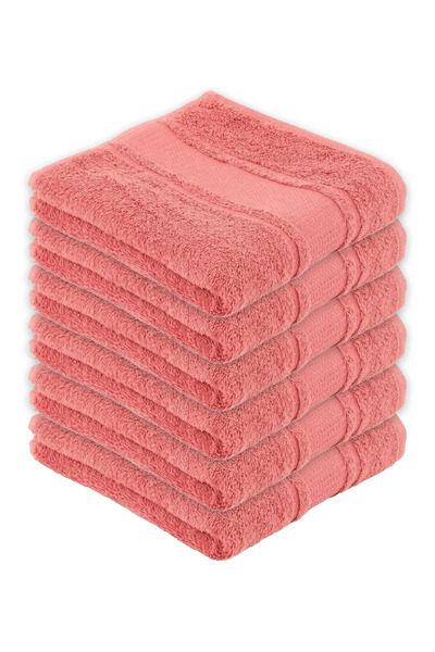 Özdilek Colorist 50x90 cm ručnik za ruke i lice, set od 6 komada, K.Coral