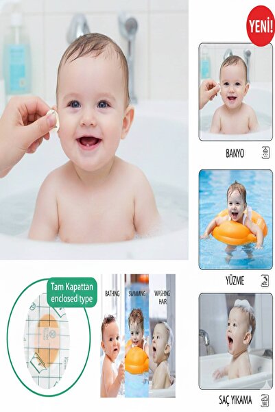 TOYFEST Su Geçirmez Yapışkanlı Bebek Kulak Koruyucu Bant 10’lu – Banyo & Yüzme İçin