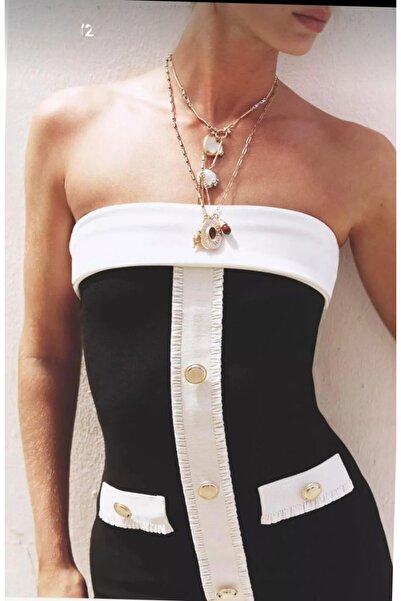 Miruva Zra Model 2li Kapaklı Charmlı Kolye