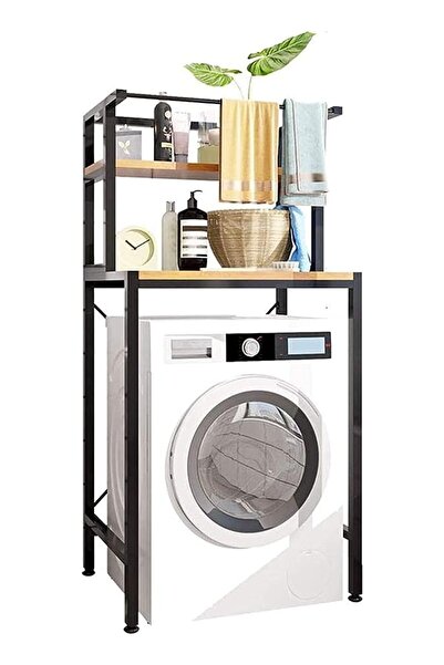 Promass رف تخزين موفر للمساحة، يُعلق فوق حوض الغسالة، حامل زاوية للحمام، ملحق تخزين