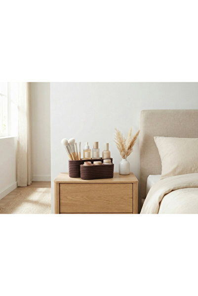 Elana Design 2 Adet Organizer / Takı Makyaj Düzenleyici / Masüstü Kalemlik ve...