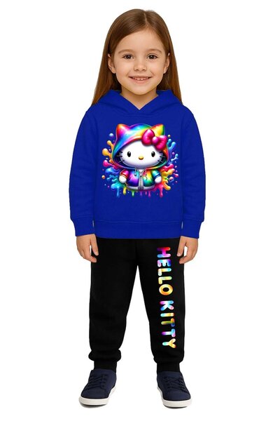 SEDİRLİ Hello Kity cu imprimeu Set de trening pentru copii 3 fire Ş cu căptuș...