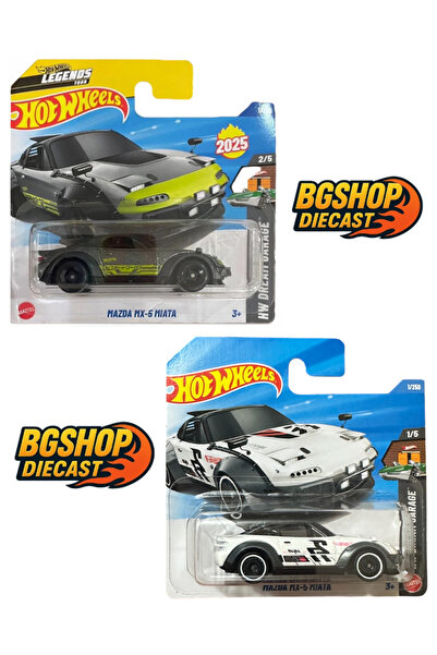 HOT WHEELS 2025 Legends Tour Mazda MX-5 Miata - 2026 Mazda MX-5 Miata