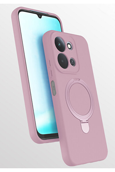 Rivor Xiaomi Redmi 15C Kılıf Kamera Çıkıntılı Magsafe Şarj Özellikli Halka St...