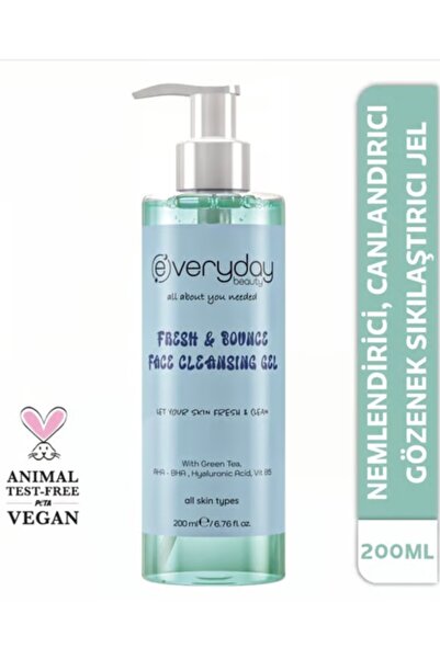 EVERDAY Everyday Beauty Fresh & Bounce Nemlendirici ve Ferahlatıcı Temizleme ...