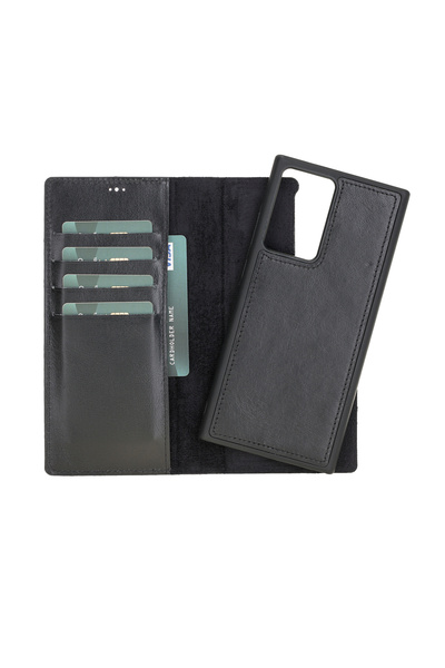 AbbasShop حافظة جلدية متوافقة مع هاتف سامسونج جالاكسي نوت 20 الترا RST1