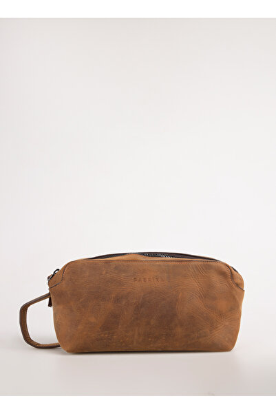 Fabrika FRKÇT 002 DERİ EL ÇANTASI TABA CRAY Taba Erkek Deri El Çantası