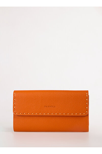 Fabrika Turuncu Kadın Cüzdan Frk 540 FltDeri Turuncu