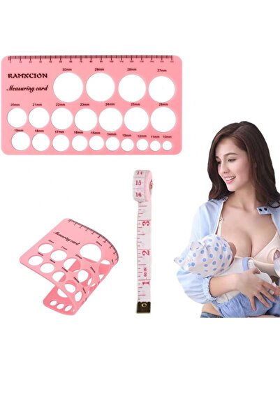 RAWAID Rulers,Silicone Ruler for Flange Sizing Measurement Tool,Breast Pump Sizing Tool