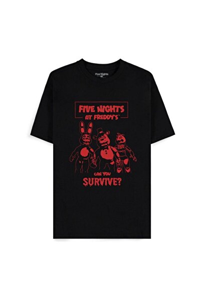 DIFUZED Μπλουζάκι Five Nights at Freddy's Μπορείτε να επιβιώσετε; Μέγεθος S