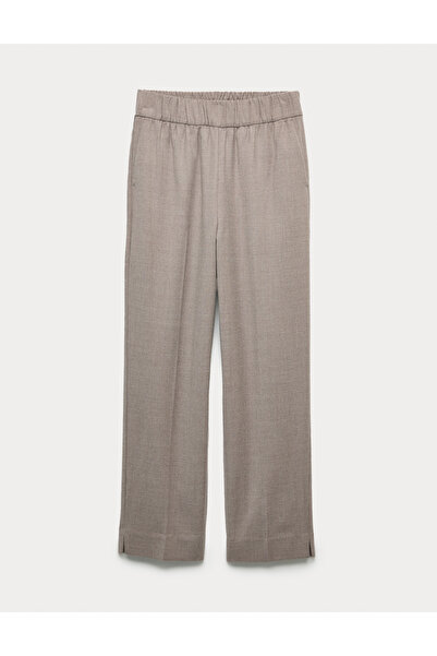 Marks & Spencer Yün Karışımlı Kısa Paça Pantolon